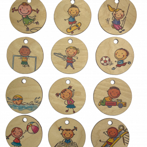 Zubehör Montessori XXL Kalender Aktivitäten A