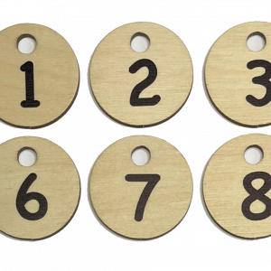 Zubehör Montessori Kalender Zahlen 0-9